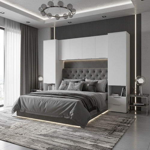 Cellini matte white overbed - matte,