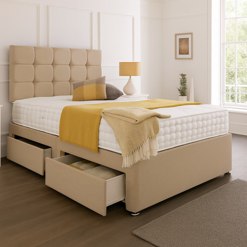 Complete comfort divan bed - divan,
