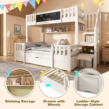 Kids Bunk Bed 3ft Over Double