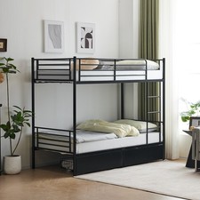 Twin Over Twin Bunk Bed with