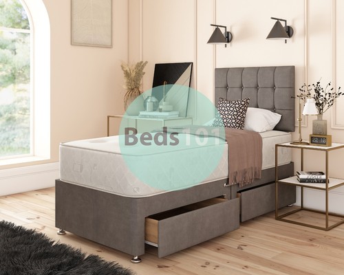 Brand new complete divan - complete, bed